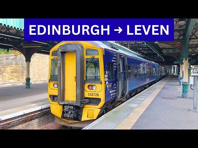 Travel vlog - Scotland’s Stunning Fife Coast By Train | Edinburgh To Leven Journey