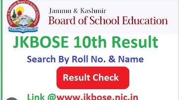 Jkbose 10th Class Result update hard zone Soft Zone 2023 result