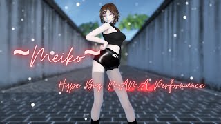 {MMD} ~NewJeans~ (뉴진스) ♥Hype Boy MAMA Performance♥ {~Meiko~}