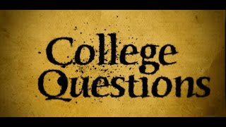 College Questions EP.1 (NJC Productions)