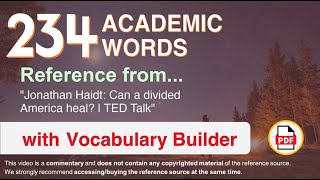 234 Academic Words Ref from \\