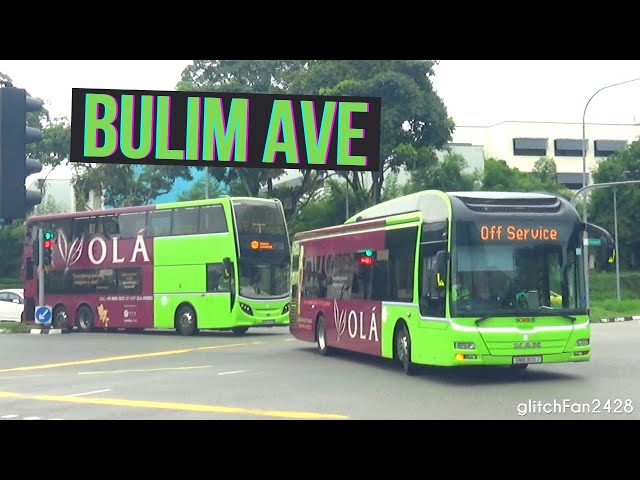 Buses at Bulim Avenue, Singapore 2020 class=