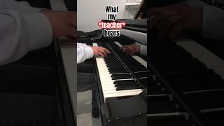 What I Hear Vs What My Teacher Hears