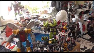 Big Transformers Collection. Masterpiece scaled. Fans Toys combiners plus METROPLEX 4ft. BOTS Live