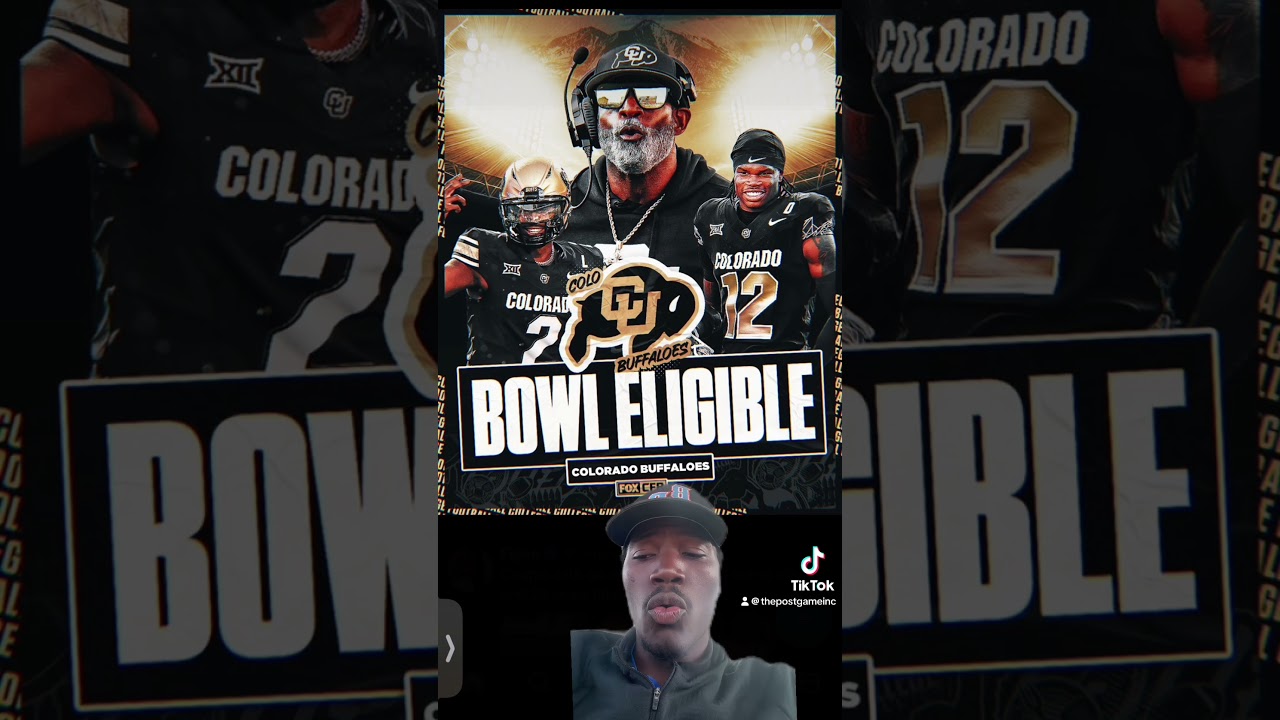 Colorado Buffalos and Coach Prime are Bowl Eligible