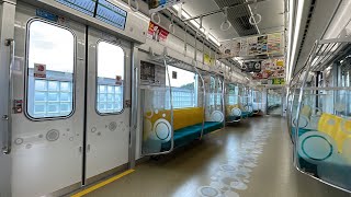 大阪メトロ中央線の新型車両30000A系(32951F、近畿車輛による製造)の内外装をじっくりと観察してみた！