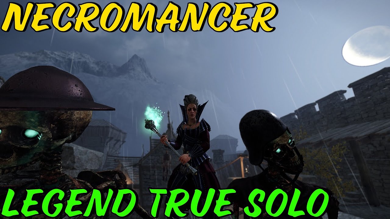 Necromancer - Legend True solo - Mace/Coruscation - Screaming Bell - Warhammer Vermintide 2