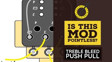 Is This Mod Pointless? Treble Bleed Push Pull Pot Mod