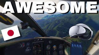 Beautiful North JAPAN on PSVR2...! | Microsoft Flight Simulator PSVR2 World Tour #7