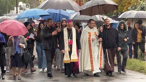 Festa e Zojës së Shkodrës | Procesioni i besimtarëve në rrugët e qytetit
