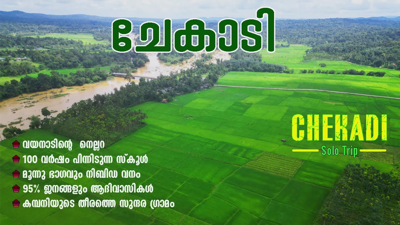 ചേകാടിയുടെ മടിത്തട്ടിൽ ഒരു ദിവസ്സം | കമ്പനിയുടെ തീരത്തെ സുന്ദര ഗ്രാമം | ചേകാടി | chekadi | wayanad