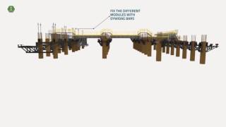 Vídeo render Self Launching falsework by Rúbrica Maritime