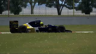 Minardi M191B at Hermanos Rodriguez 1992