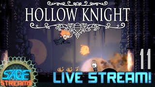 Sage explores FRACKING HATE BOSS BATTLES!! (Hollow Knight) (#11)