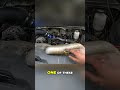 Car Hack: Remove Heat Shield for EASY Bolt Access! #shorts