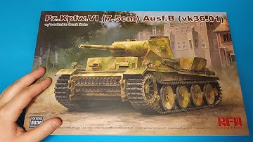What if TIGER Tank | German Heavy Tank Prototype VK 36.01 in 1/35 scale RFM p.1