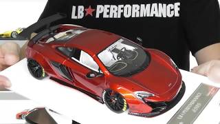 1/18 LIBERTY WALK McLaren 650s by J's Models - Metallic red Quick Look