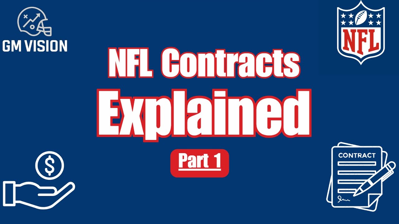 Nfl Contract Example NFL Contracts Explained (Part 1) – Base Salary & Bonuses Breakdown ...