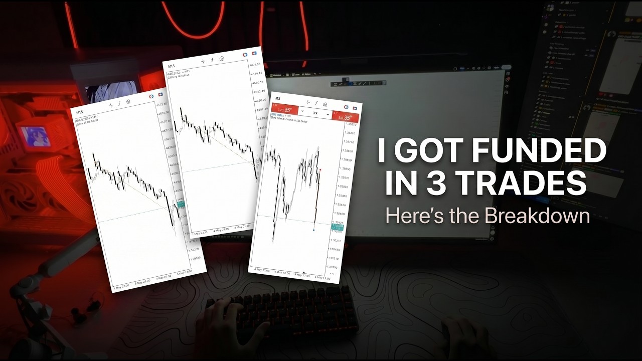 I Got Funded in 3 Trades - Here's the Breakdown - YouTube