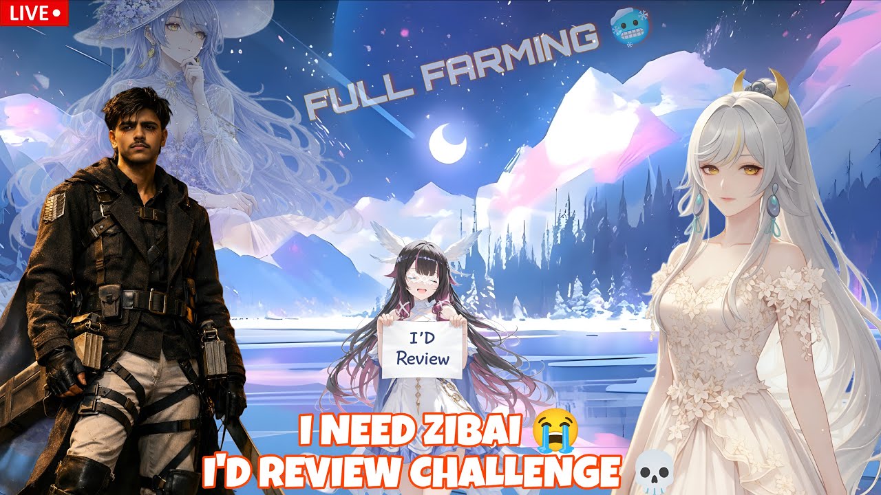 FULL FARMING + I’D REVIEW CHALLENGE 🔥 | I NEED ZIBAI 😭 | GENSHIN LIVE