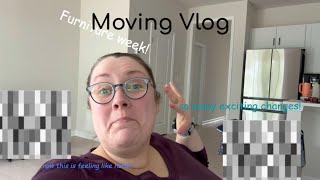 Moving Vlog! Furniture deliveries! And other changes to make my new space feel like home ❤️