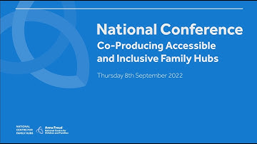 NCFH A&I conference: Inclusive, tailored, accessible peer support