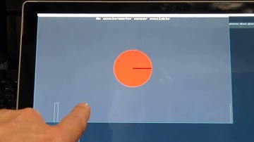 Accelerometer Test Godot from editor