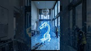 Ice Dragon Floor ❄️🐉 Frozen Luxury Transformation 😱✨ #shorts