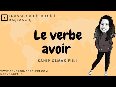 Ceyda ile Fransızca Dersler | Le verbe Avoir - Sahip olmak fiili | Fransızca öğreniyorum