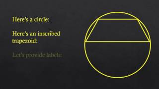Trapezoids in Circles