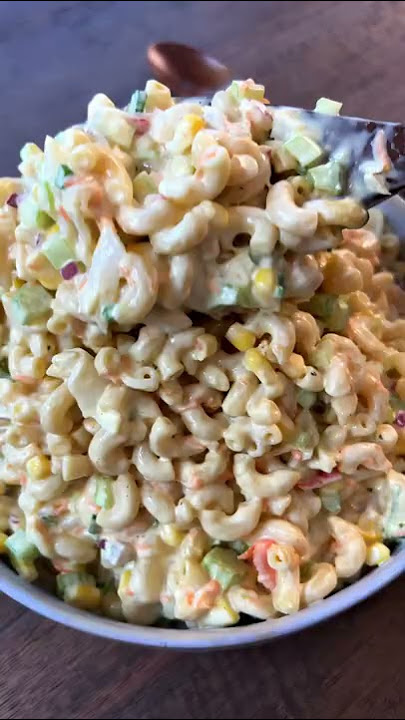 Try my CREAMY Macaroni Salad - TIFFYCOOKS