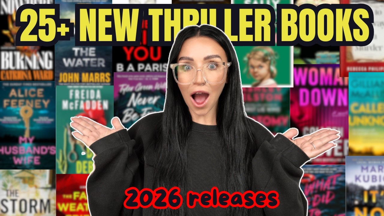 🚨25+ самых ожидаемых релизов, которые вам НУЖНЫ! 😱 КНИГИ-ТРИЛЛЕРЫ 2026 ГОДА, КОТОРЫЕ УНИЧТОЖАТ ва...