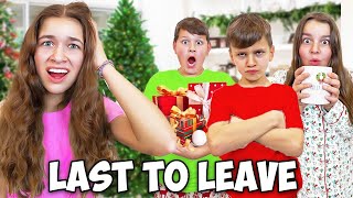 LAST to LEAVE the LiViNG ROOM!! *Christmas Edition*