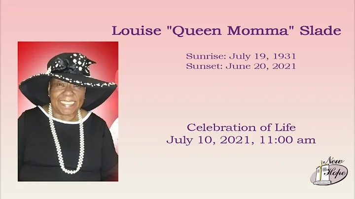 Louise "Queen Momma" Slade Celebration of Life 07....