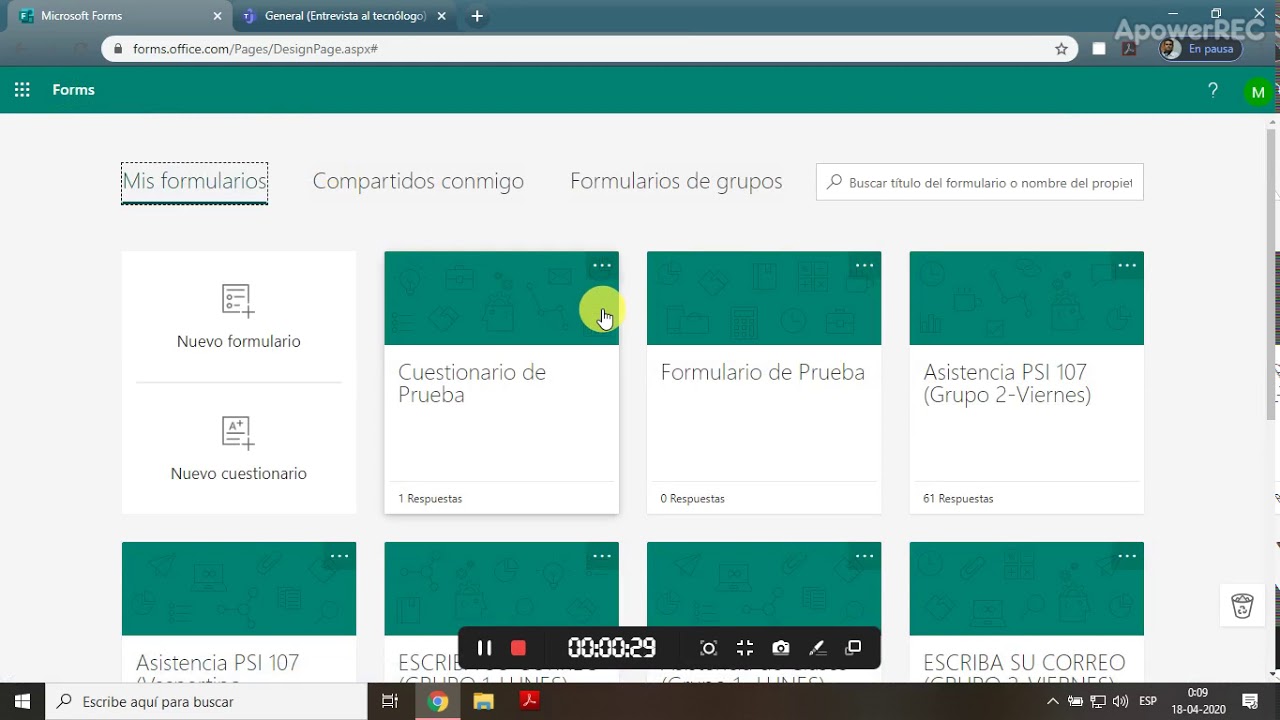 Tutorial evaluaciones por MS Forms y Teams - YouTube