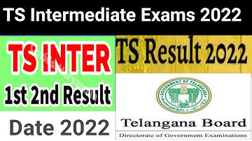 Telangana intermediate results 2022| inter results 2022 date | TS intermediate results 2022