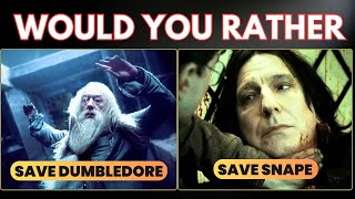 Would You Rather | Harry Potter Edition🪄