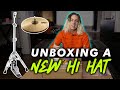 Unboxing a New Sabian Hi Hat + New Stand!