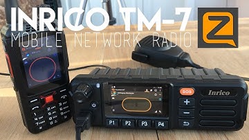 Inrico TM-7 Network Mobile Radio - Part 1 - Overview & Setup