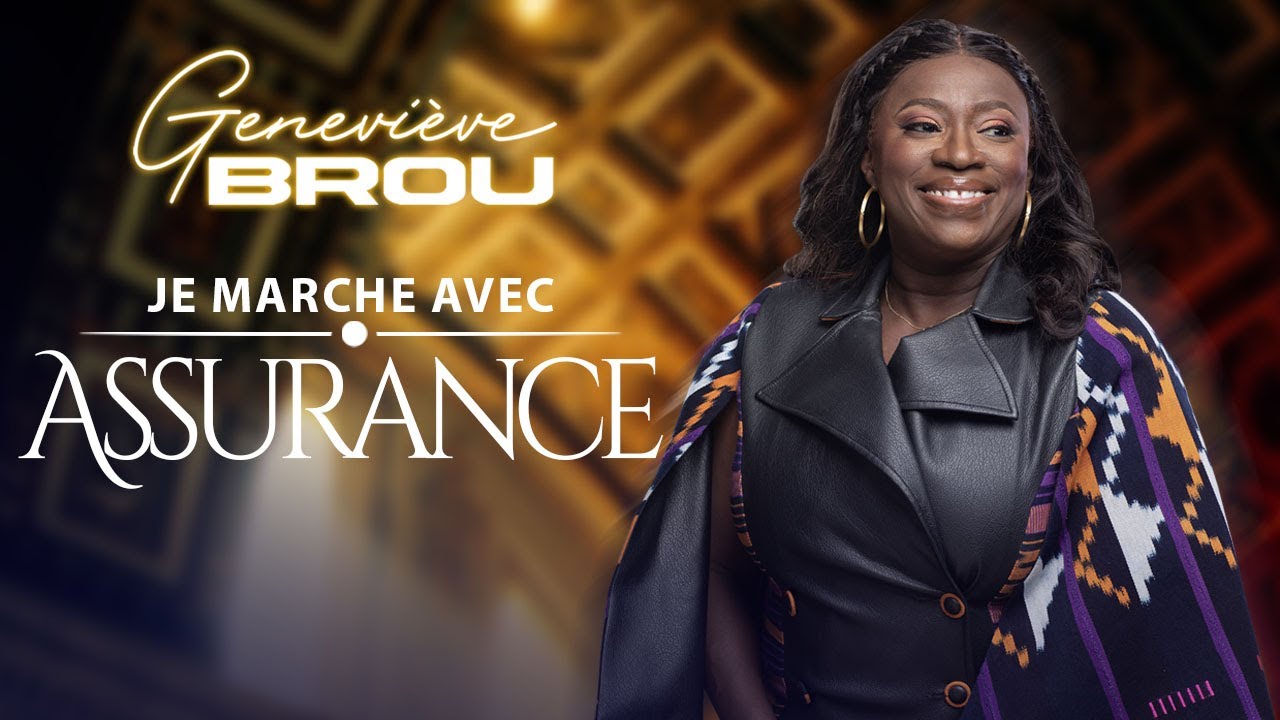 GENEVIVE BROU   JE MARCHE AVEC ASSURANCE CLIP OFFICIEL