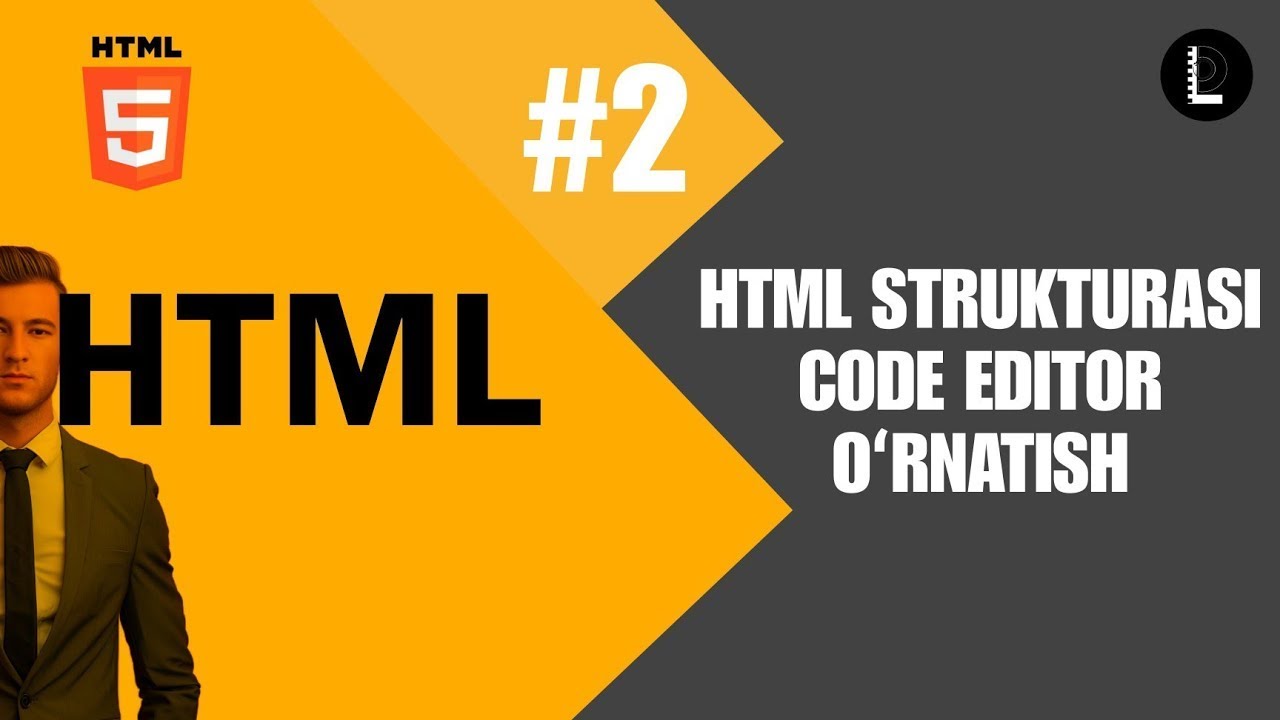 Html Ranglar Kodi HTML DARSLAR #2 - Html Strukturaviy kodi va Matn muharriri oʻrnatish ...