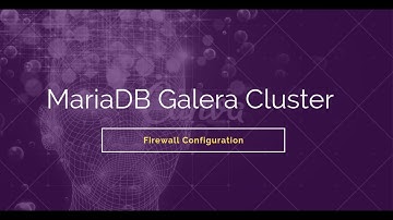 Galera FirewallD Configuration in CentOS-8