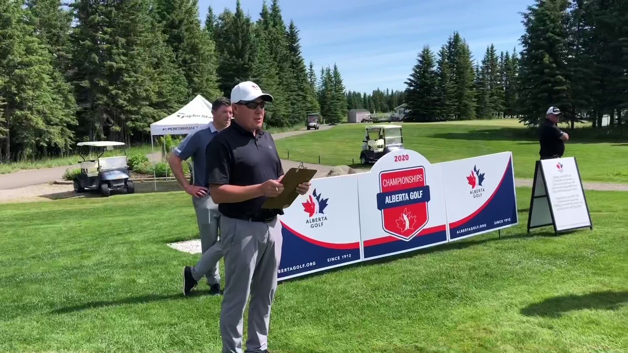 Alex Large wins 2020 Alberta Mens Mid Am at Coyote Creek - YouTube