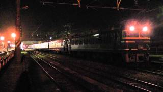 鉄道の日記念！　4002レ寝台特急日本海　EF81 103　大館駅発車