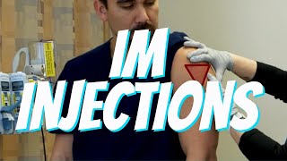 Intramuscular (IM) Injection Technique | Nurse Skill Demo