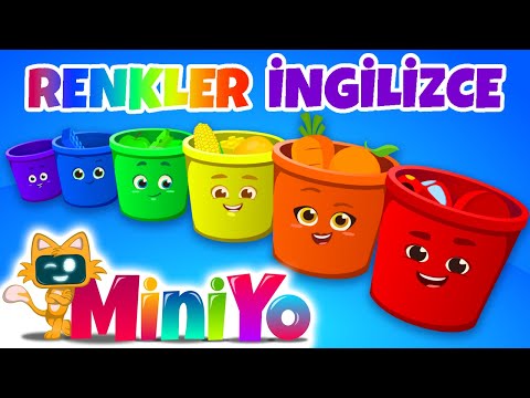 Renkler Şarkısı İngilizce | Miniyo İngilizce Çocuk Şarkıları