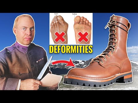 ($589) Why for 112 yr nobody used this WW1 boot secret!? - Nicks Boots