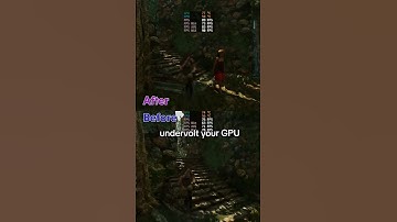 Undervolting GPU for the first time and this is how it went!