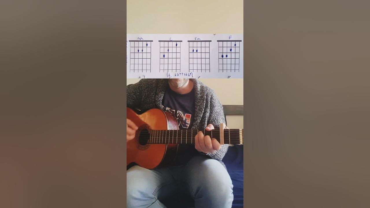 Bad Bunny Callaita Chords CAPO 2 #guitar #lesson #beginner #tutorial #random