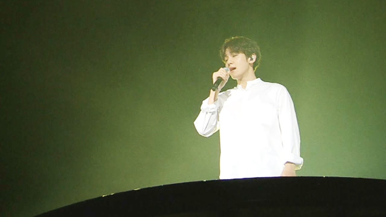 [2015 SAF 가요대전] EXO 백현, 폭발적인 가창력! ‘비처럼 음악처럼’